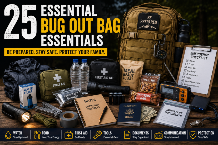 bug out bag essentials