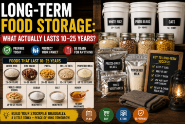 long-term food storage