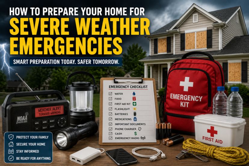 severe weather preparedness