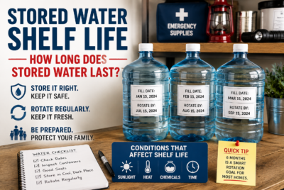 stored water shelf life