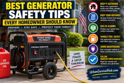 best generator safety tips