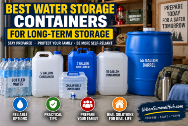 best water storage containers