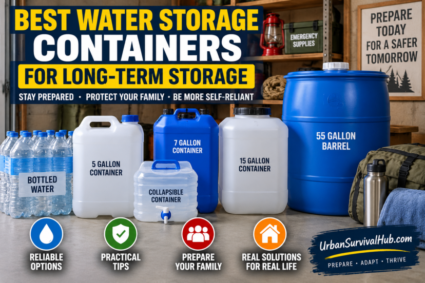 best water storage containers